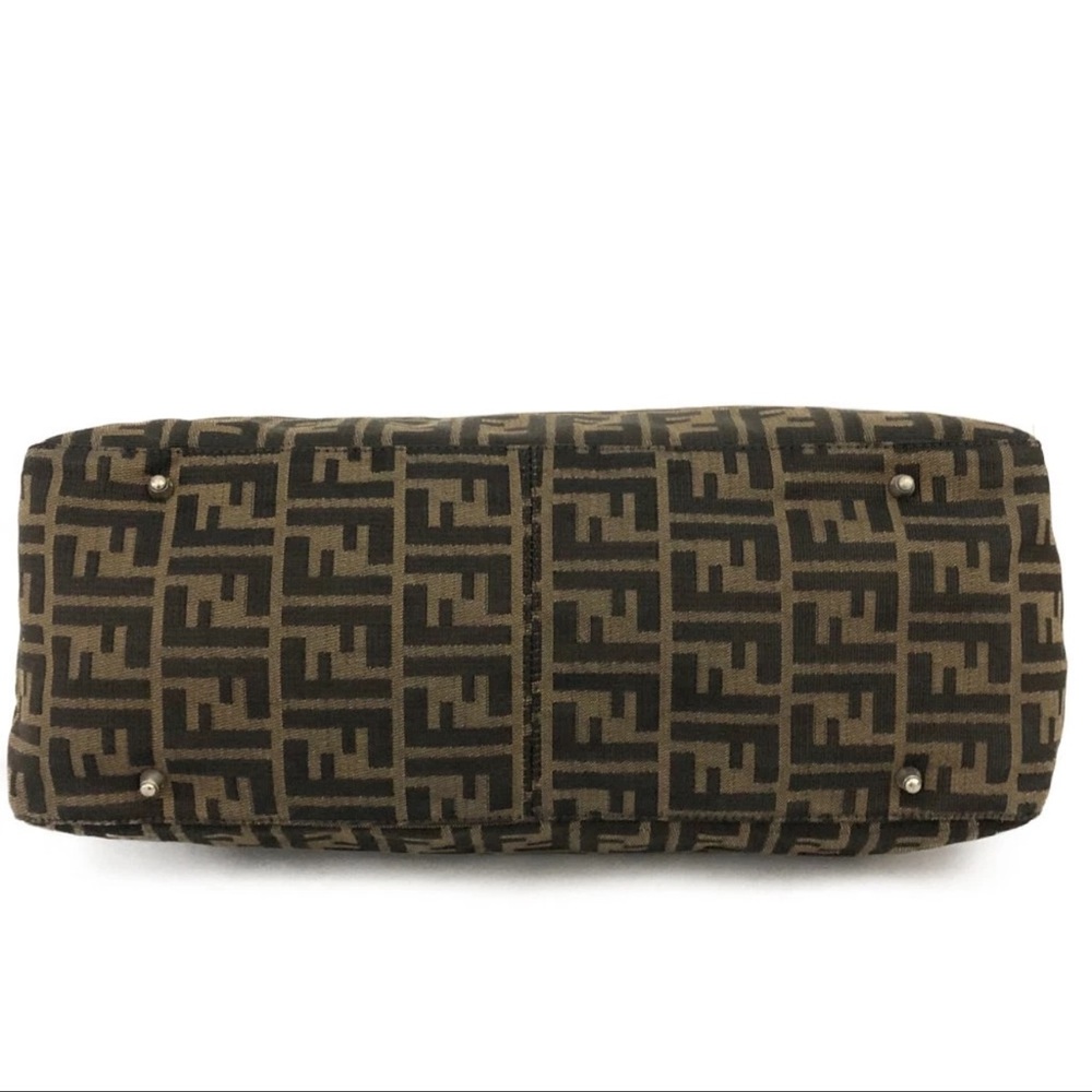 AUTH Fendi Zucca Canvas Tote - Picture 5 of 9